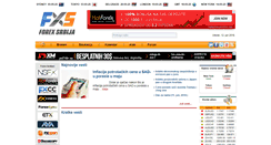 Desktop Screenshot of forexsrbija.rs